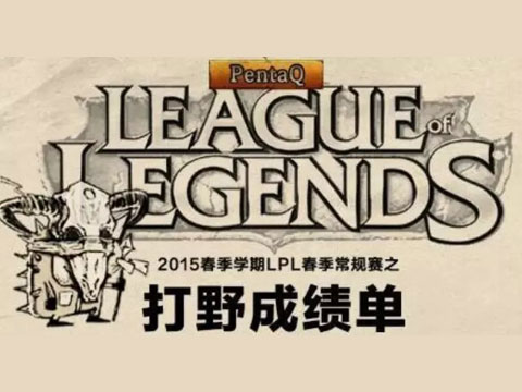 2015春季学期LPL春季常规赛之打野成绩单(3)